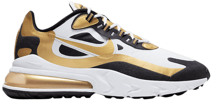 Air Max 270 React  Metallic Gold  CW7298-100 - Sneaker Replica Workshop