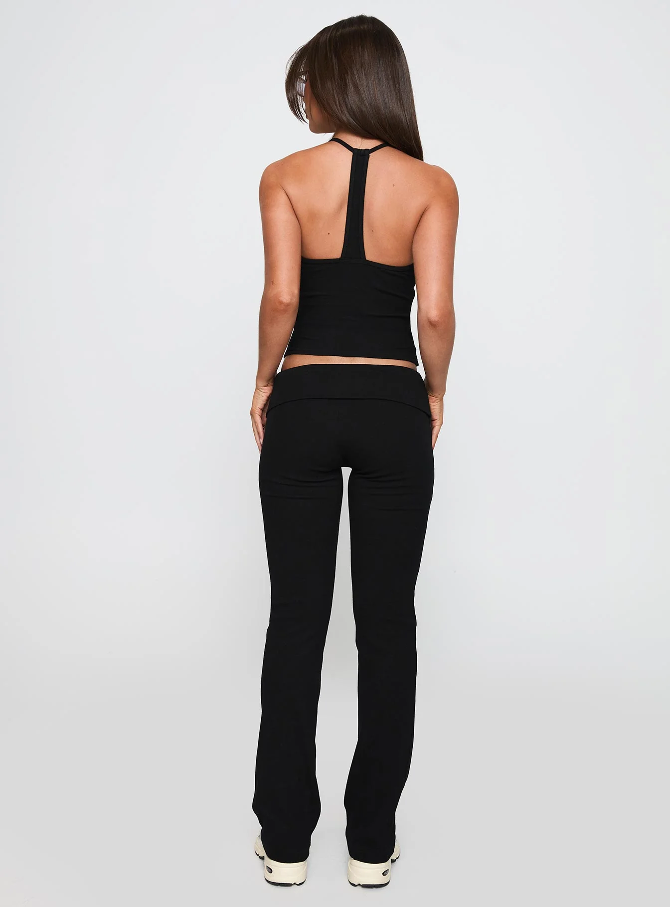 Truth Be Told Straight Leg Pant Black