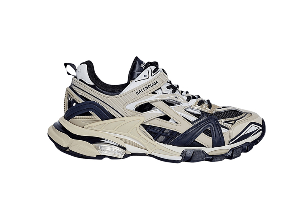 Balenciaga Track.2 Trainer  Beige Black - Sneaker Replica Workshop