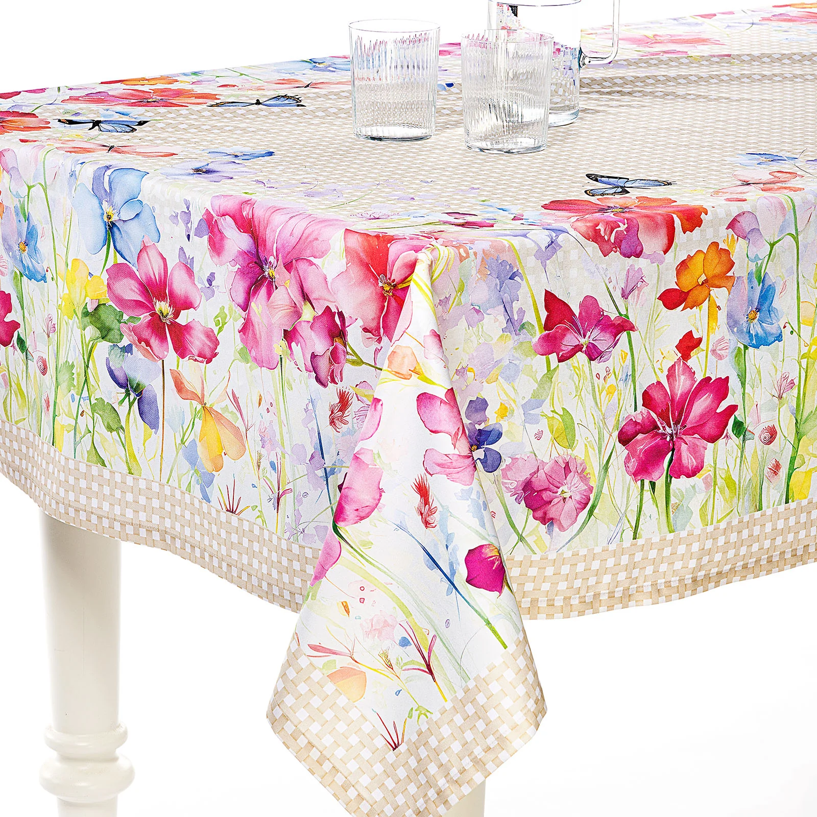 Tovaglia In Cotone Coral Cm. 150X180 Unica Caleffi