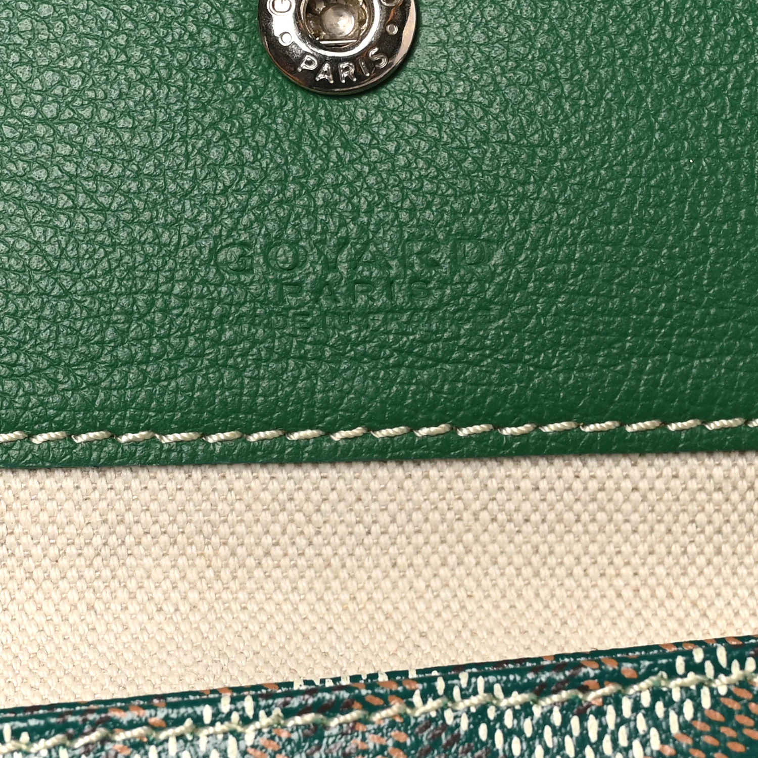 Goyardine Saint Louis GM Green - Top Club