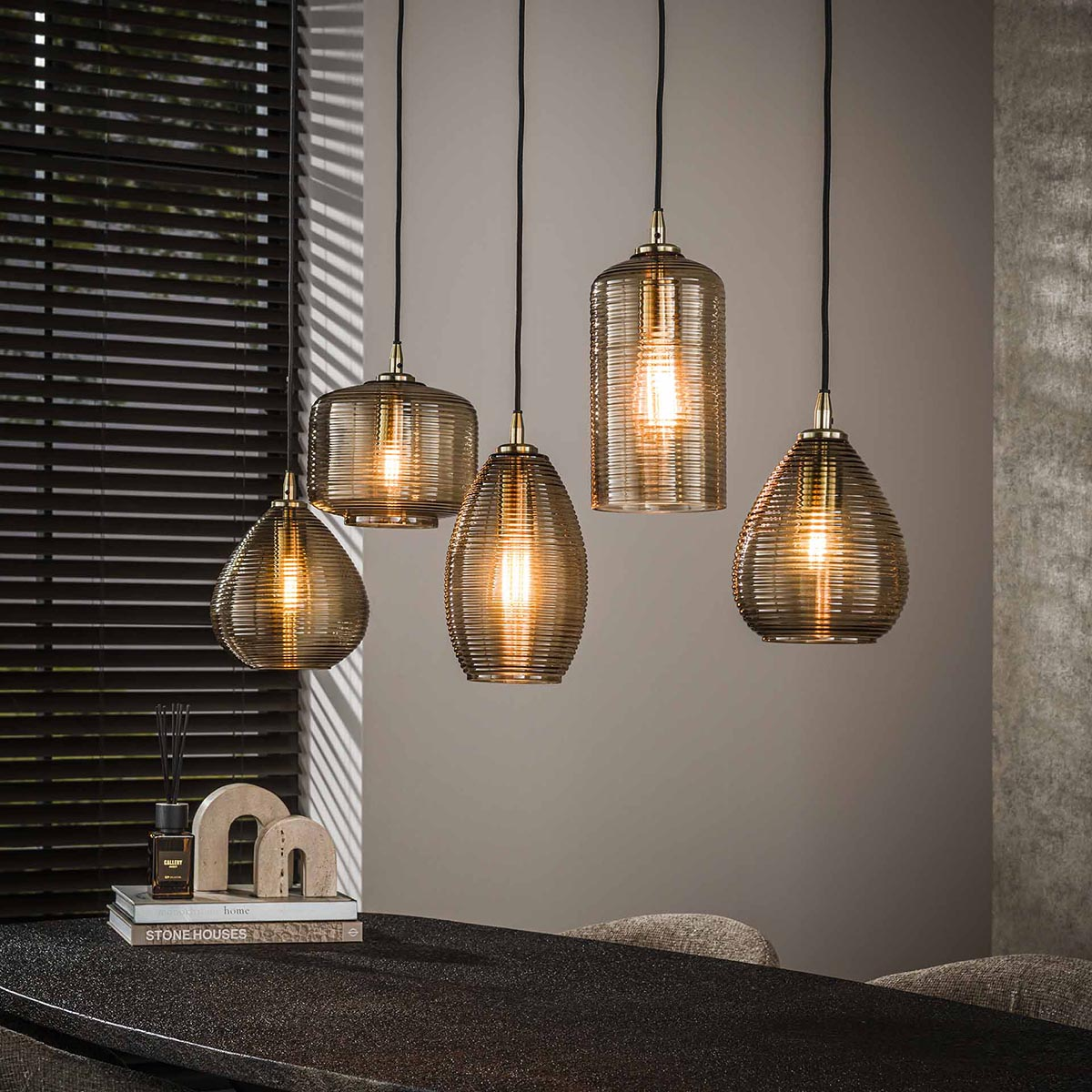 Hanglamp Nouveau Stripes 5