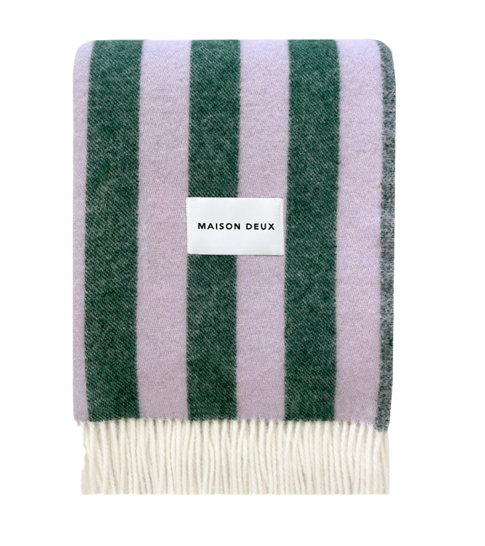Plaid Candy Wrap 130x200 cm lilac/green