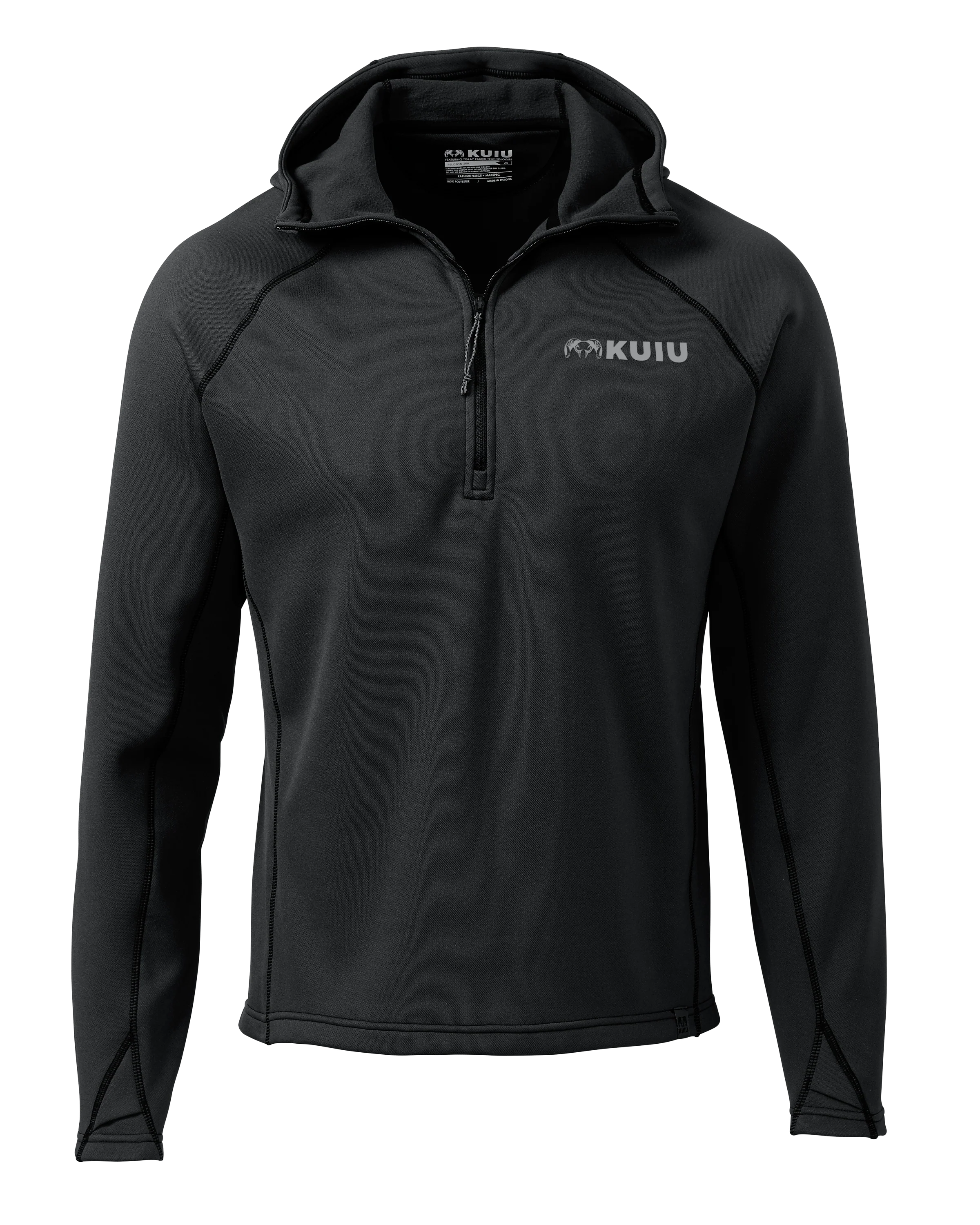 Peloton 200 Zip-T Hoodie | Black