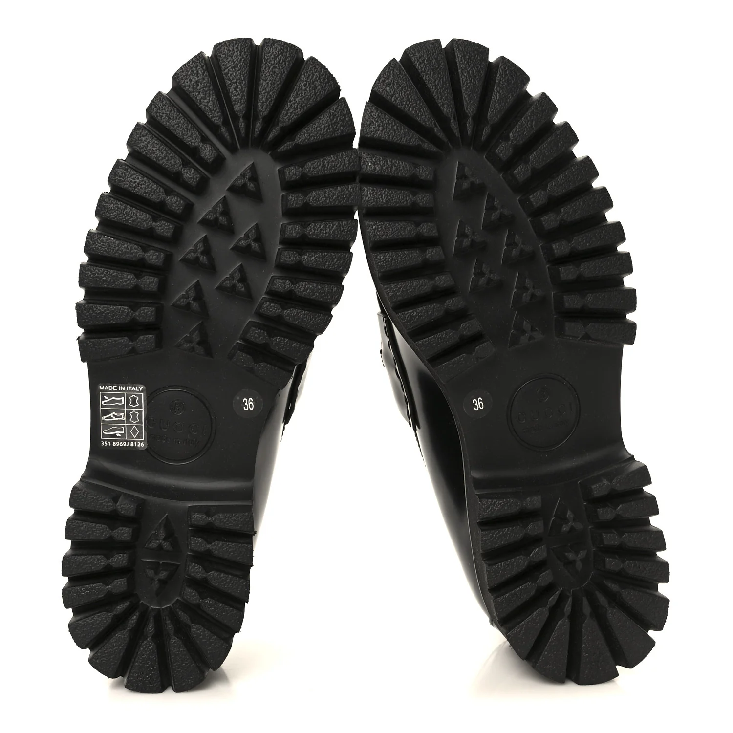 Cordovan Lux Womens Horsebit 45mm Platform Loafers 36 Black - Top Club