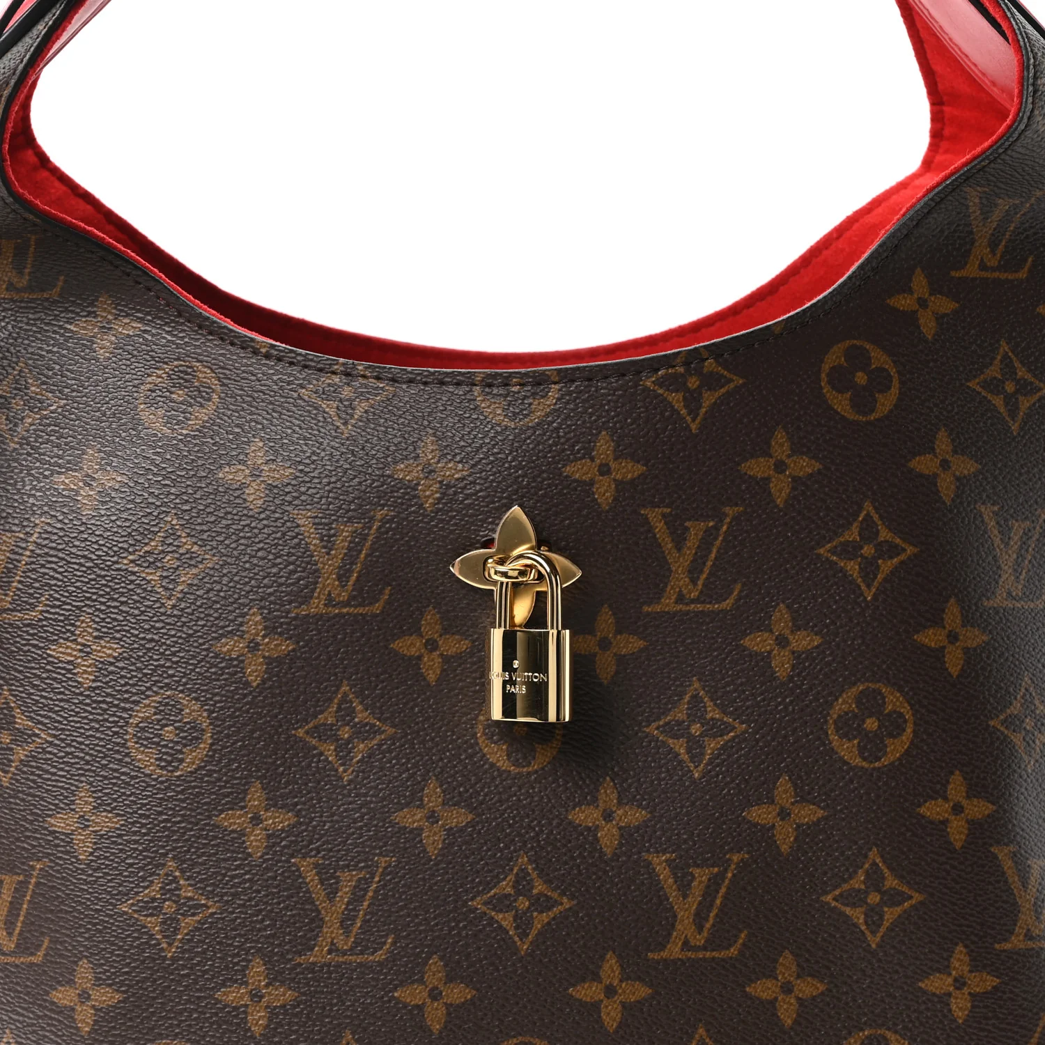 Monogram Flower Hobo Coquelicot - Top Club