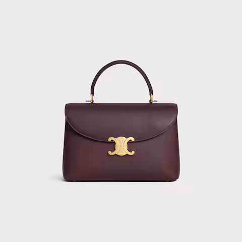 MEDIUM NINO BAG IN SUPPLE GRAINED CALFSKIN - Top Club