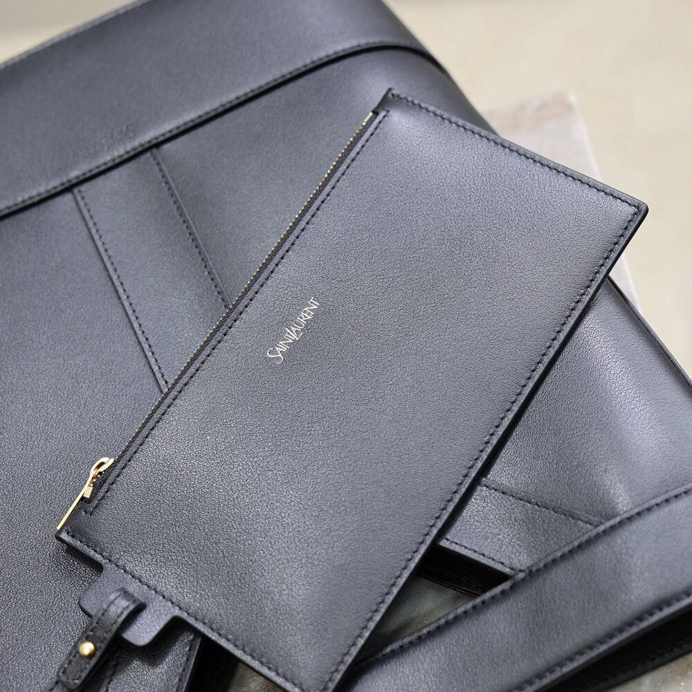 YSL Y small bucket in leather(HIGH-END GRADE) - Top Club