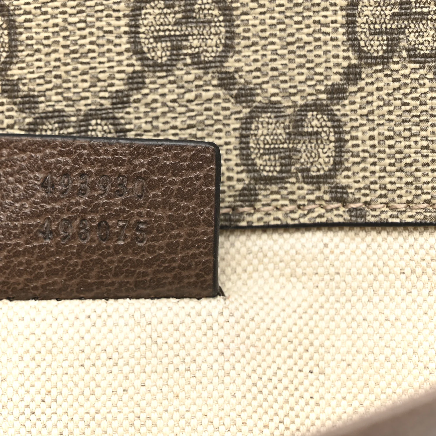 GG Supreme Monogram Neo Vintage Web Belt Bag Brown - Top Club