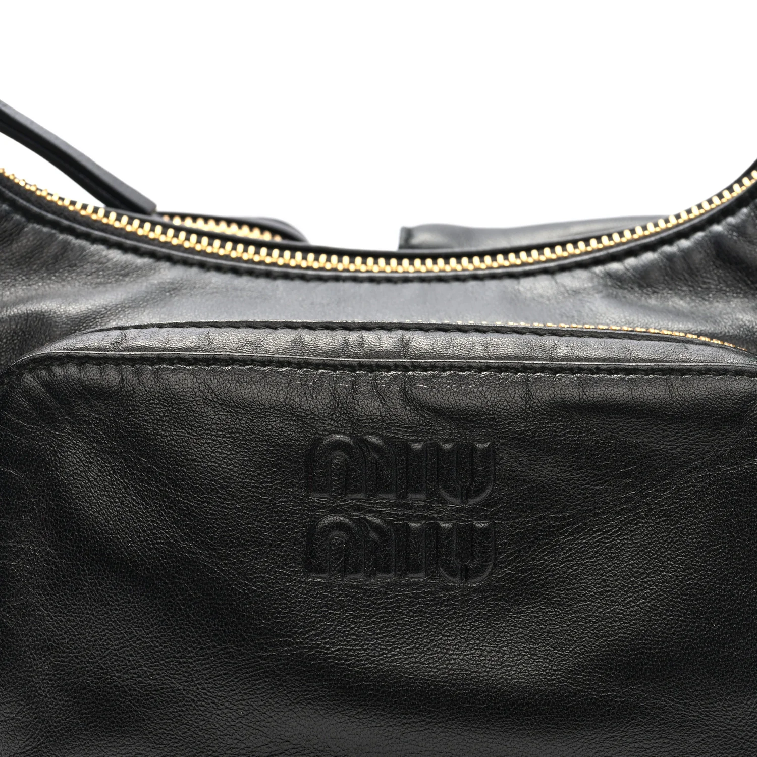 Nappa Multi Pocket Hobo Black - Top Club