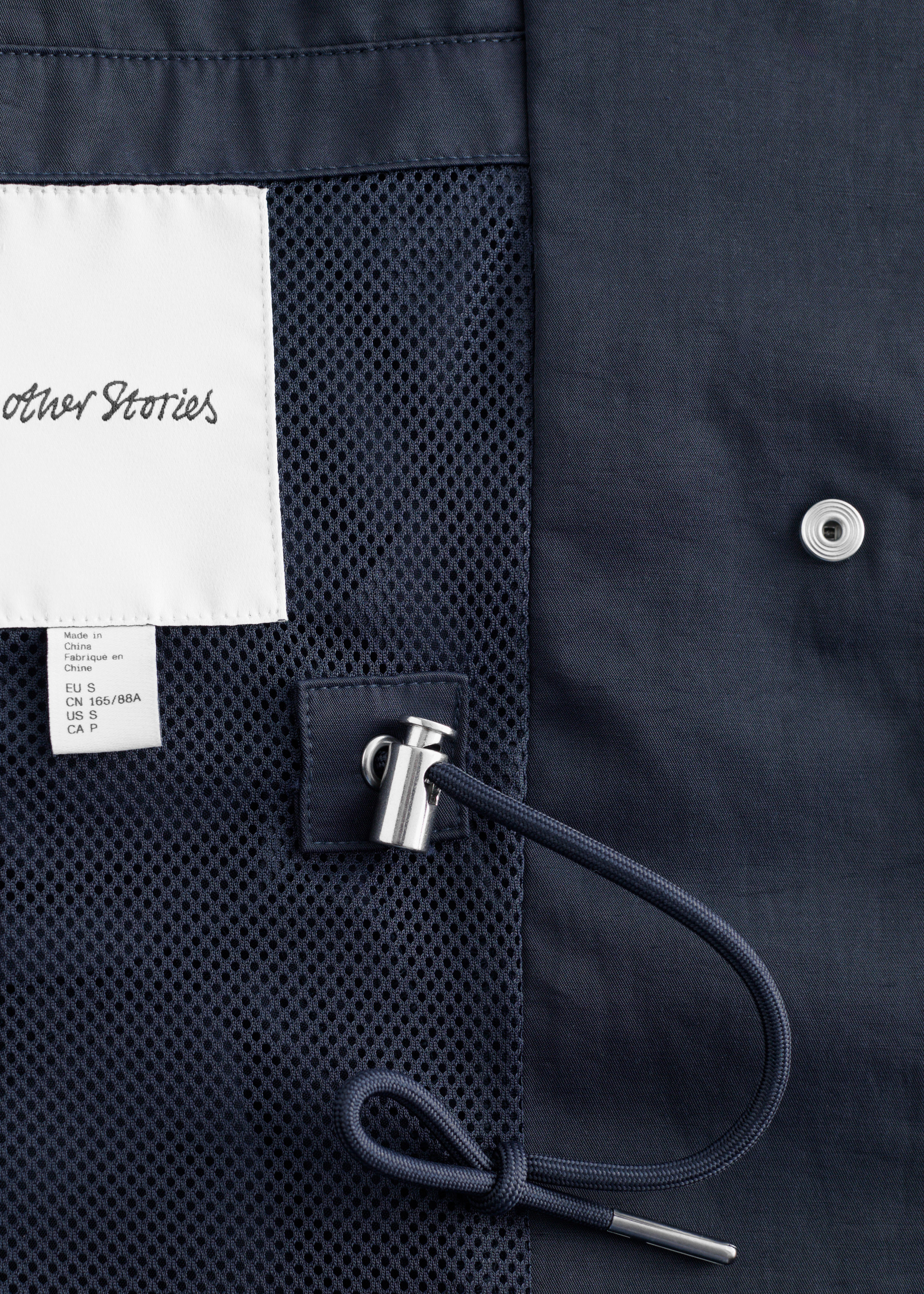 & Other Stories DRAWSTRING PARKA COAT