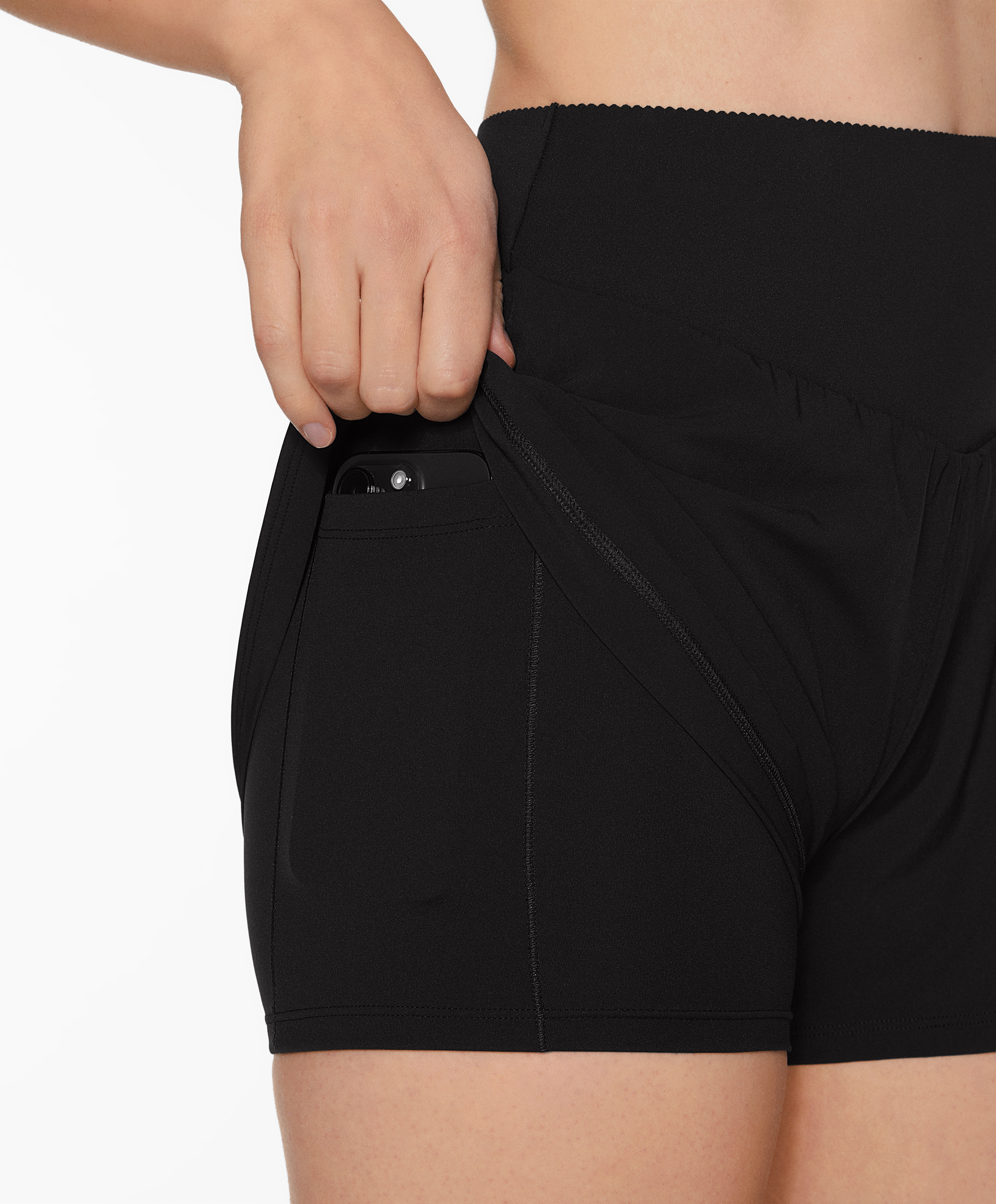 OYSHO Compressive 10cm shorts with pocket