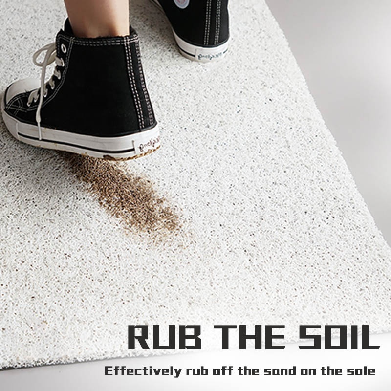 Pebble pattern door mat