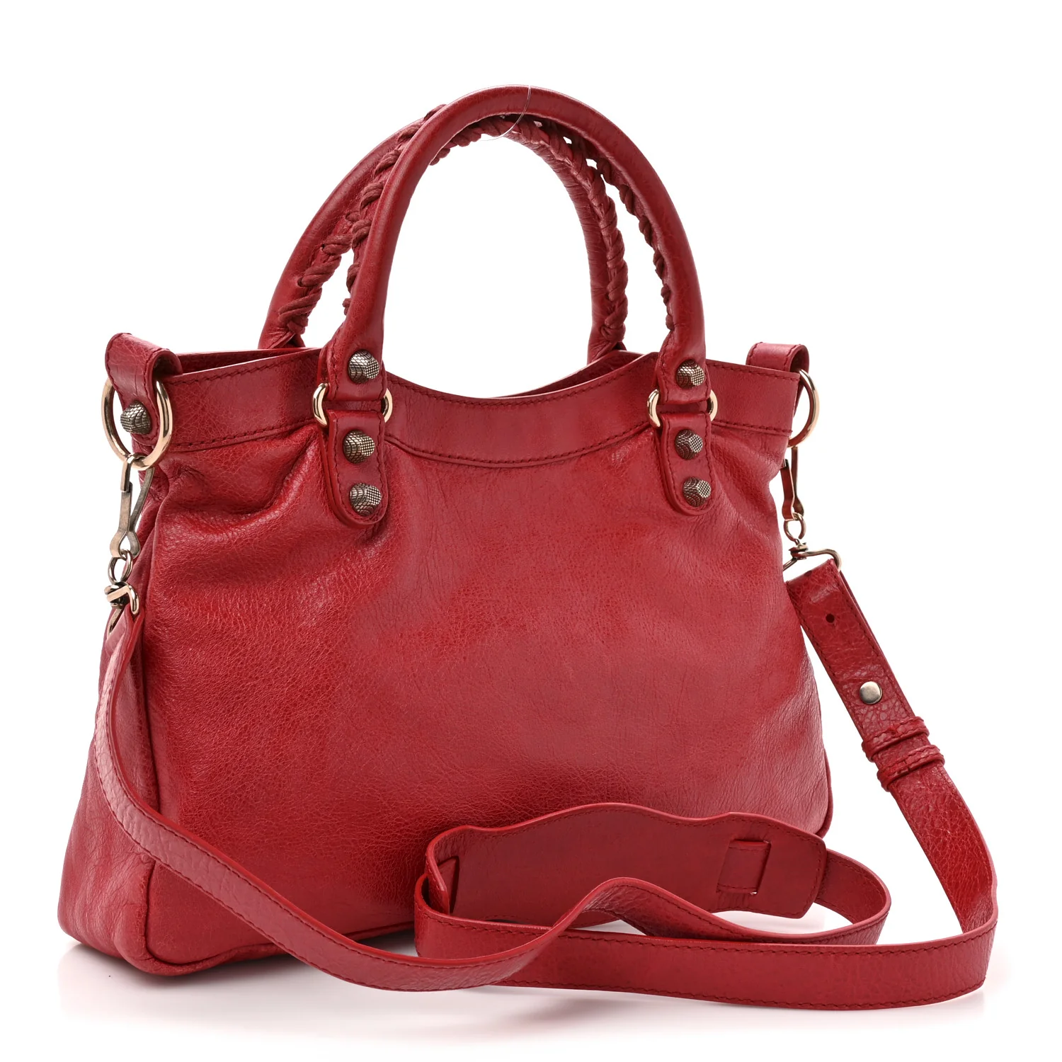 Agneau Giant 12 Rose Gold Hardware Town Rouge Coquelicot - Top Club