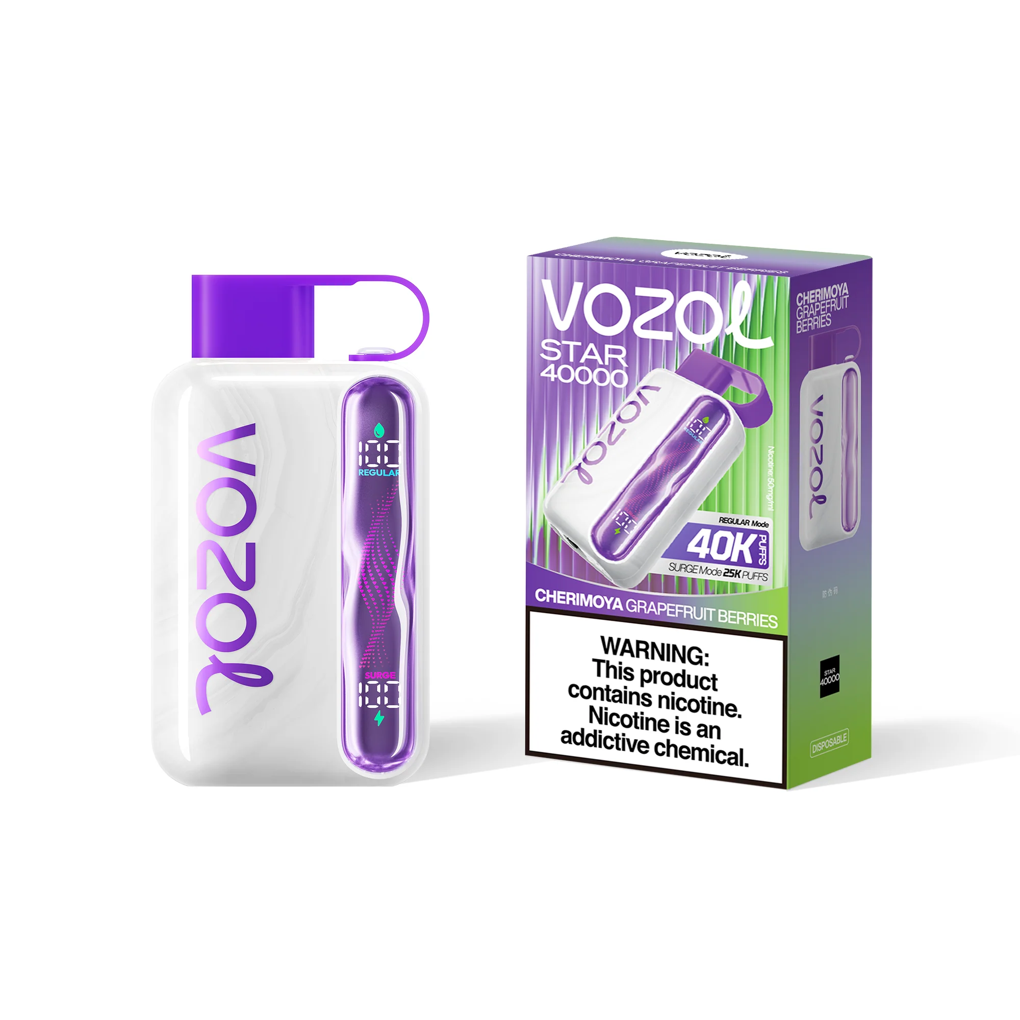 VOZOL STAR 40K Disposable Vape (All Flavours)