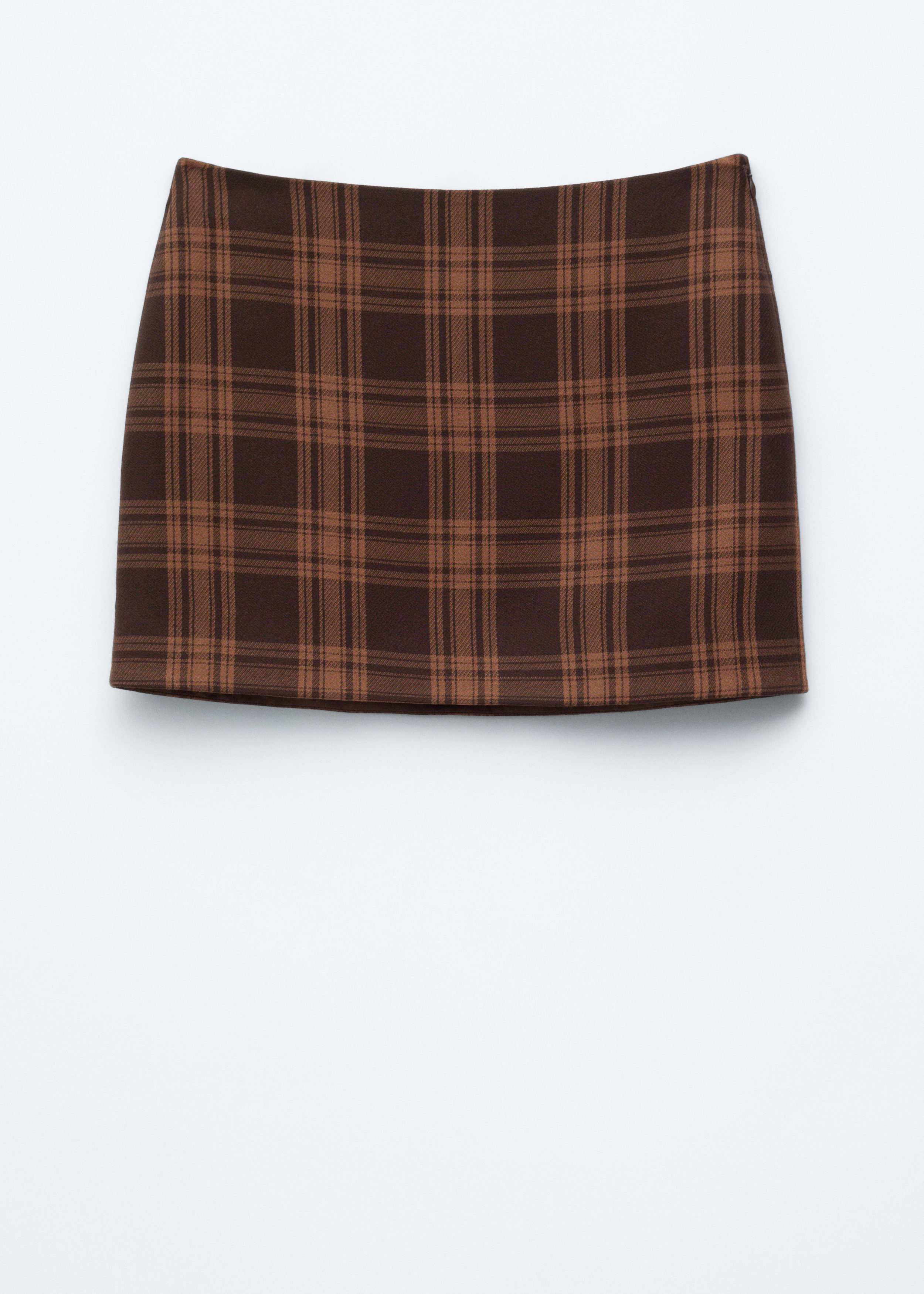 & Other Stories CHECKED MINI SKIRT