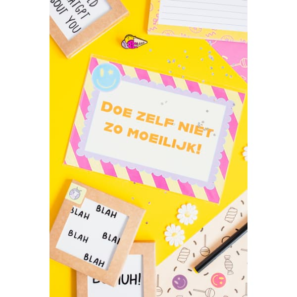 Poster Doe zelf niet zo moeilijk!