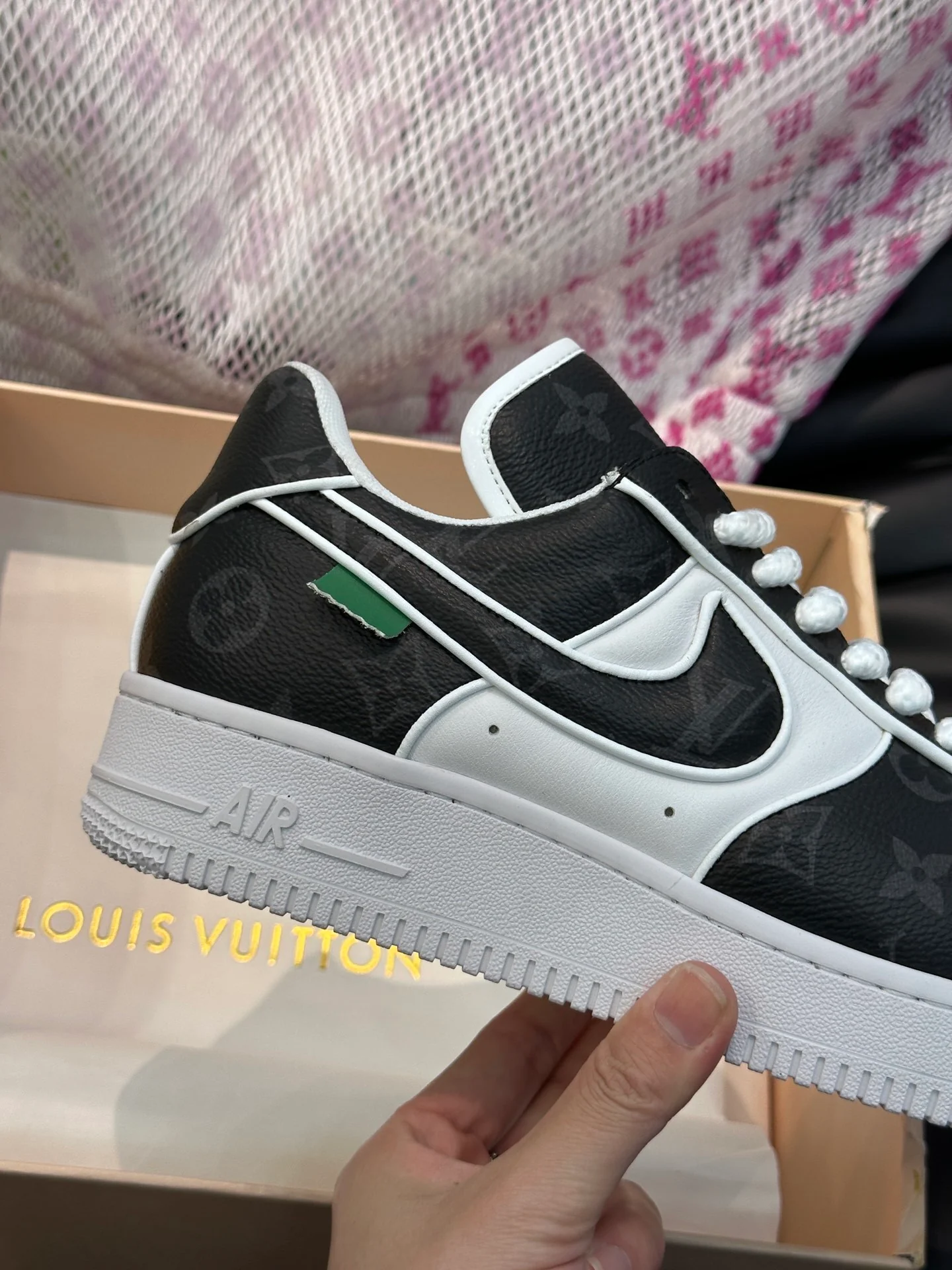 LV x Nike Collaborative Stylish And Comfortable Sneakers - Sneaker Replica Workshop