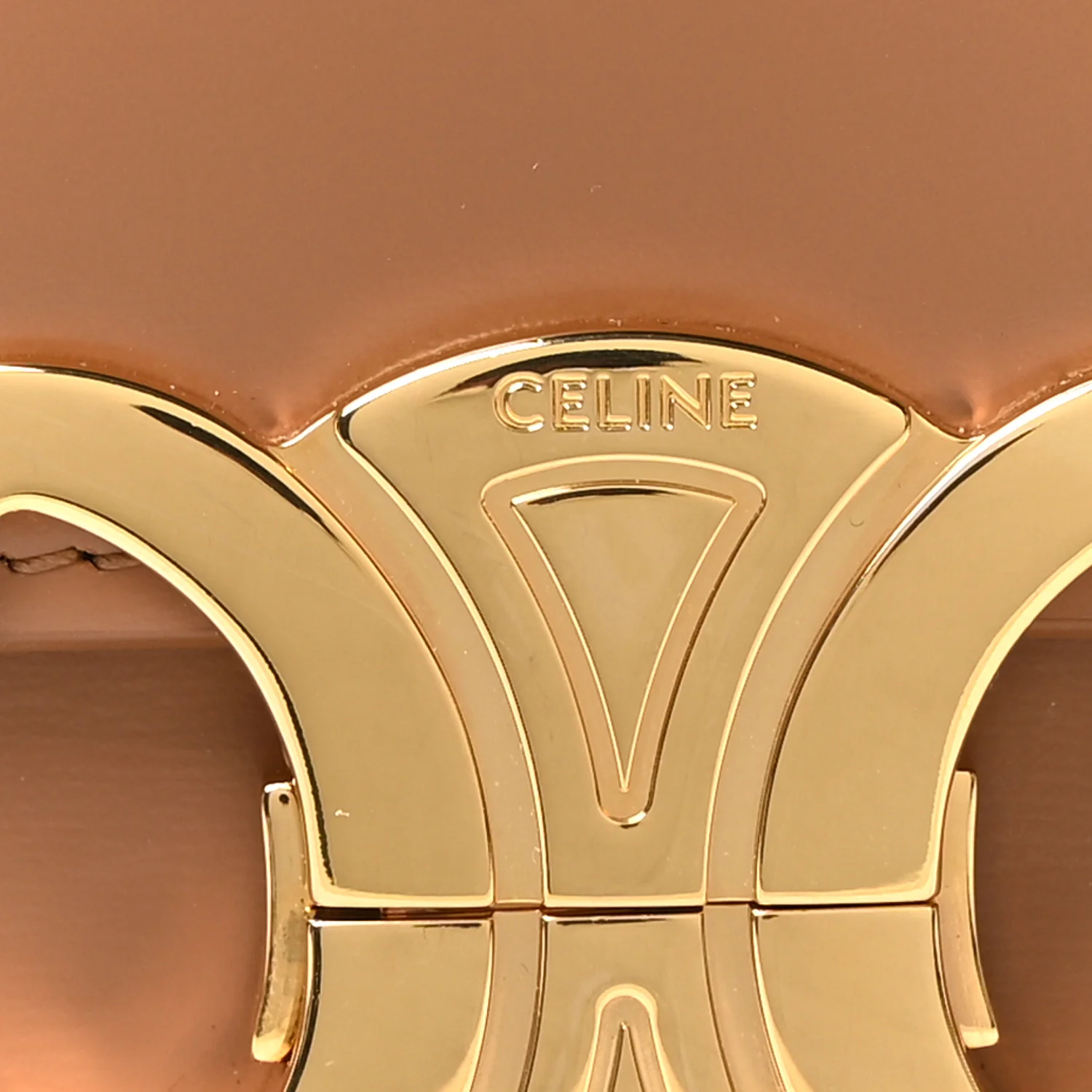 Shiny Calfskin Teen Triomphe Bronze - Top Club