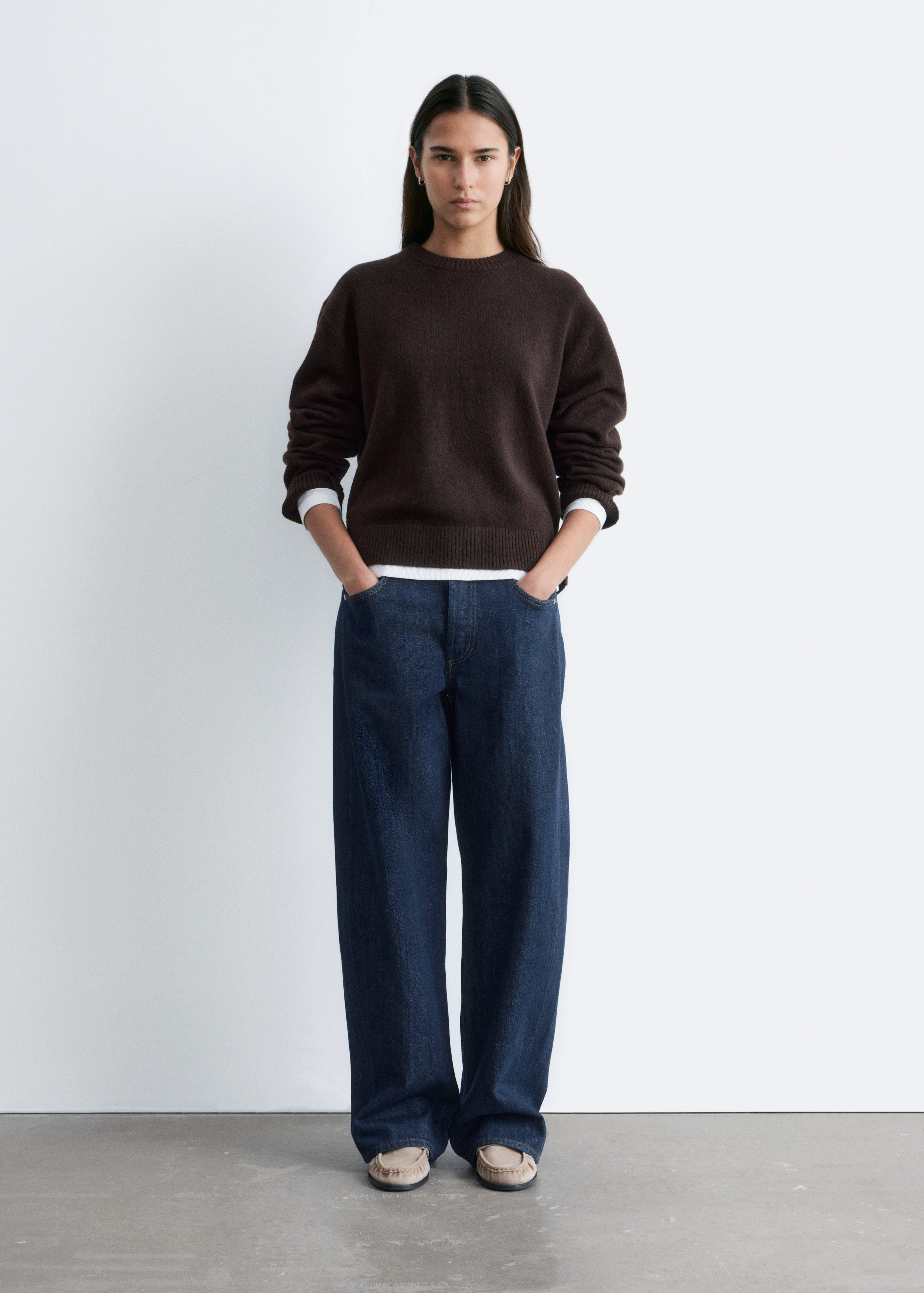 & Other Stories BOXY KNIT JUMPER