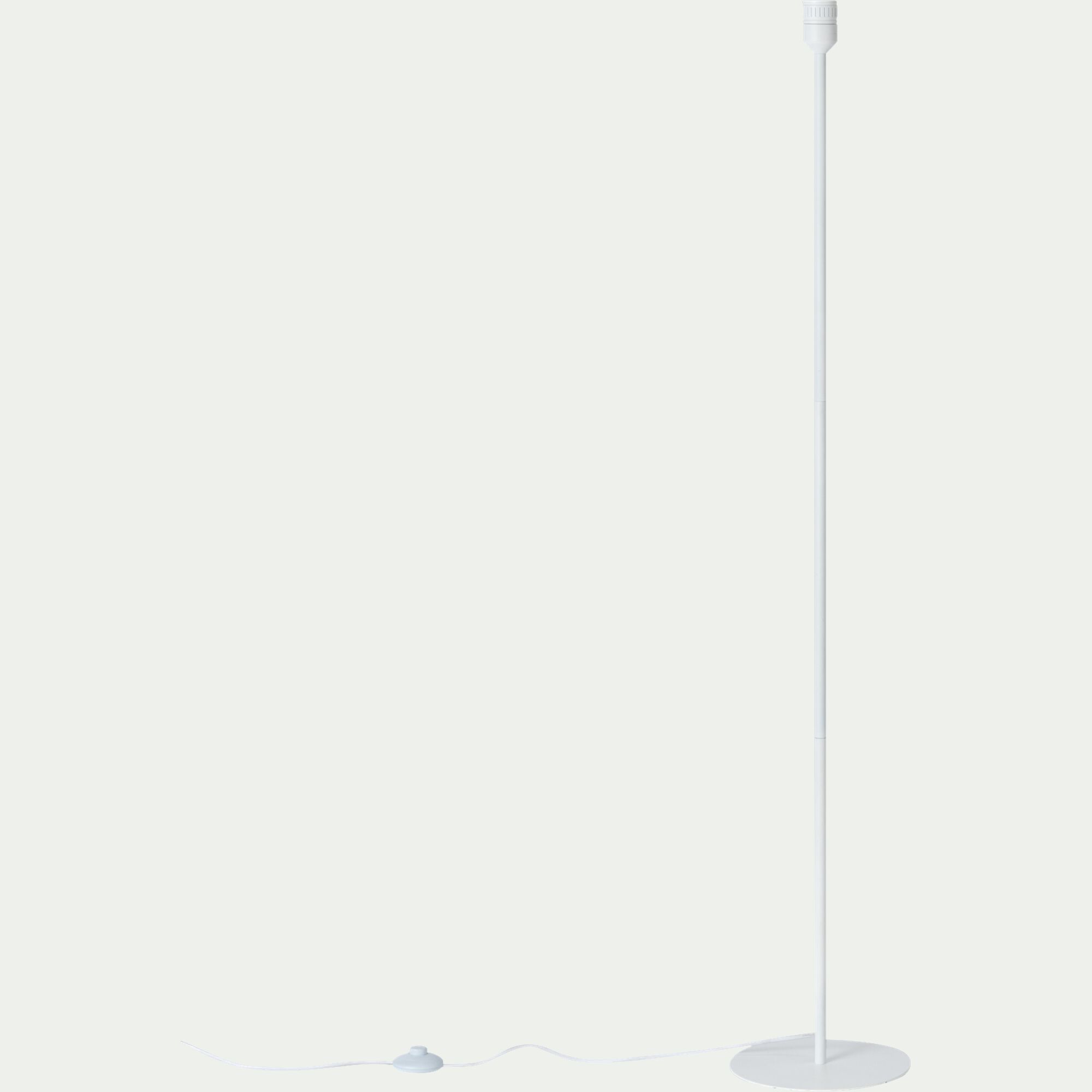 NANS - Pied de lampadaire - blanc H146cm