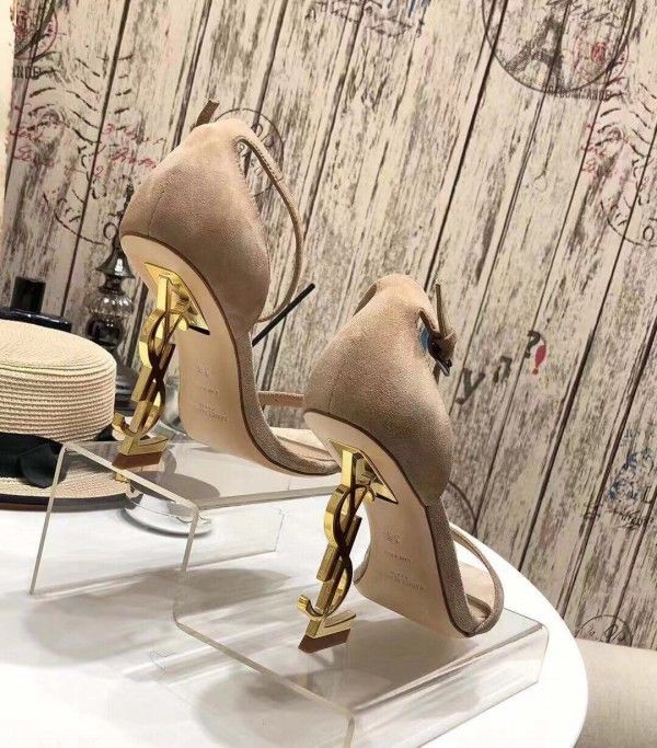 Saint Opyum 110mm Sandals Beige Suede - Top Club