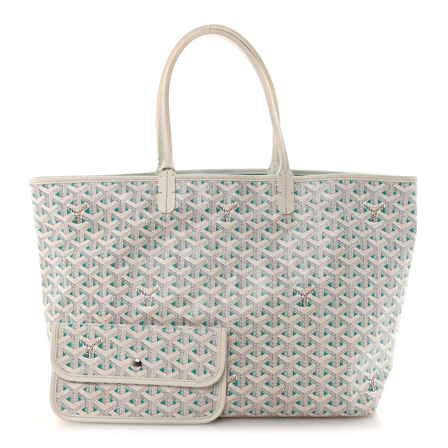 Goyardine Saint Louis Claire Voie PM White Opaline - Top Club