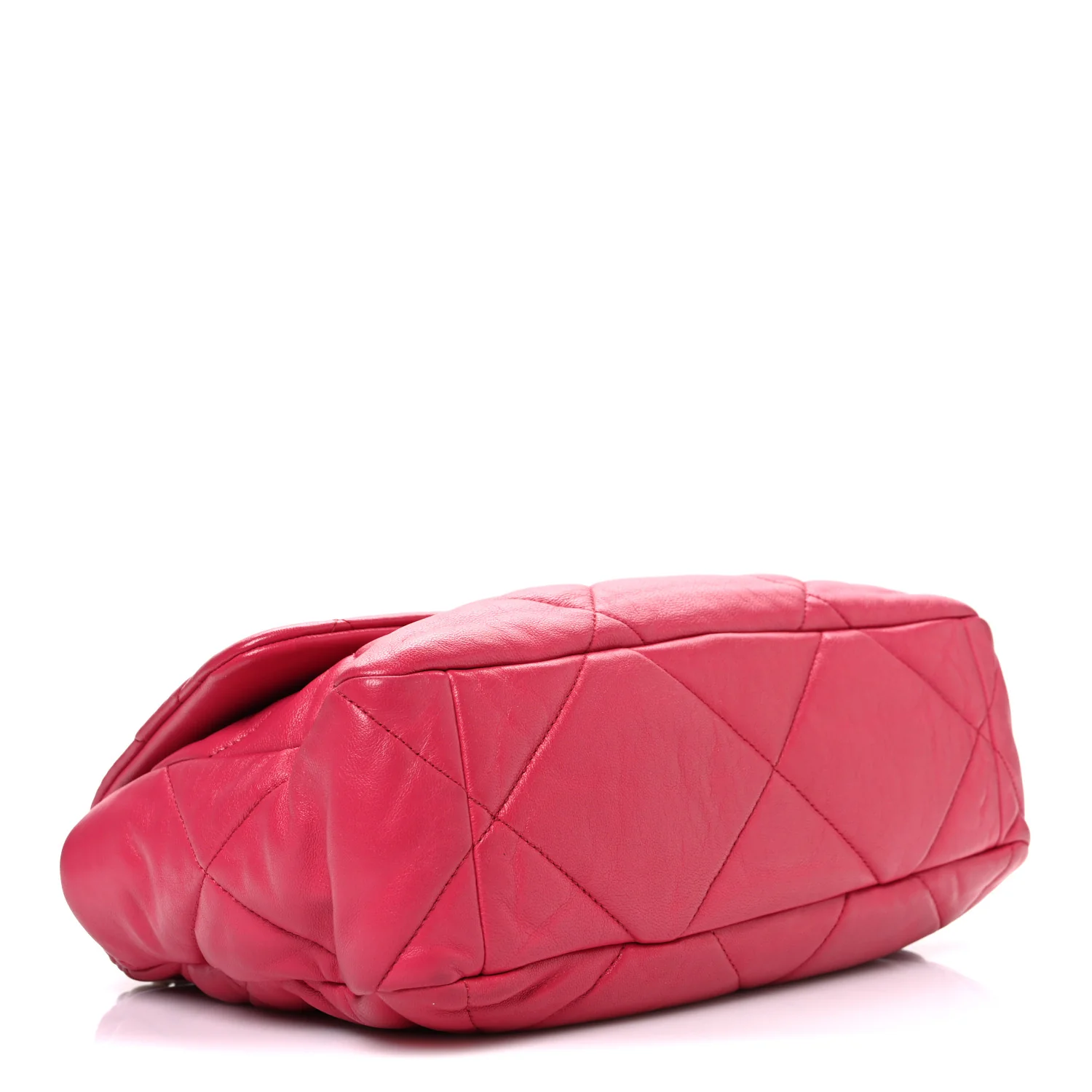 Goatskin Quilted Large Chanel 19 Flap Pink - Top Club