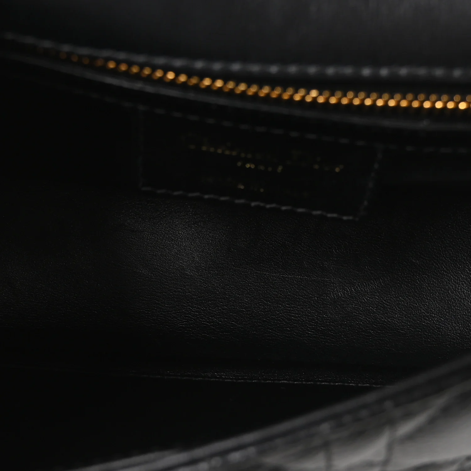 Calfskin Cannage Small Caro Bag Black - Top Club