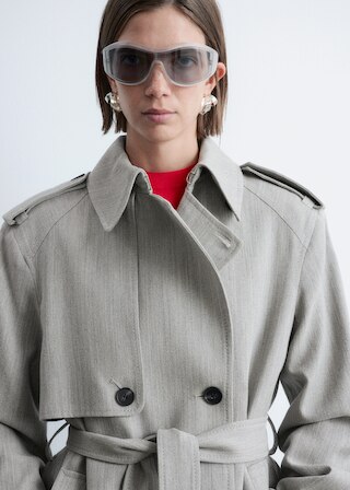 & Other Stories BOLD OVAL FRAME SUNGLASSES