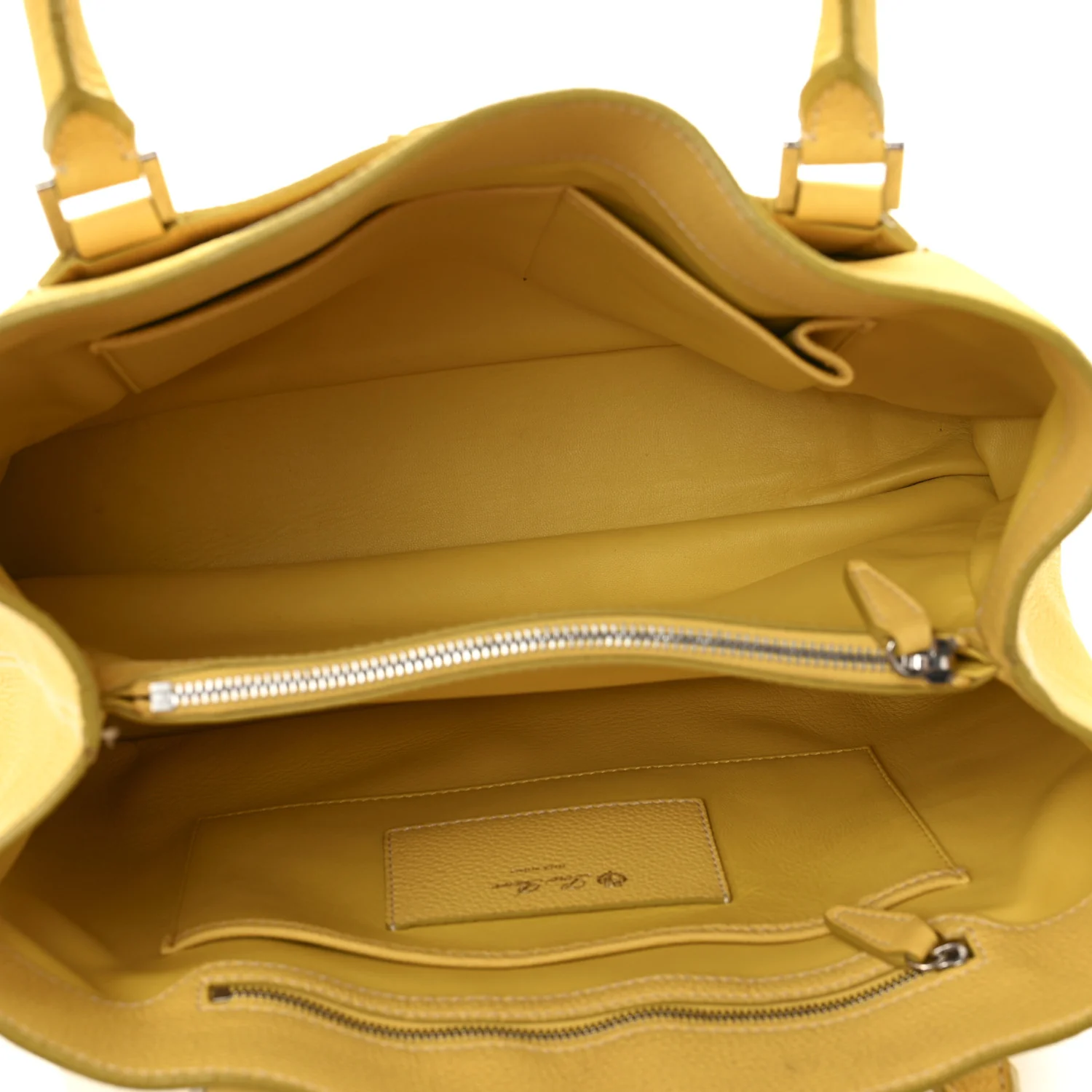 Grained Calfskin Bellevue Odessa Yellow - Top Club