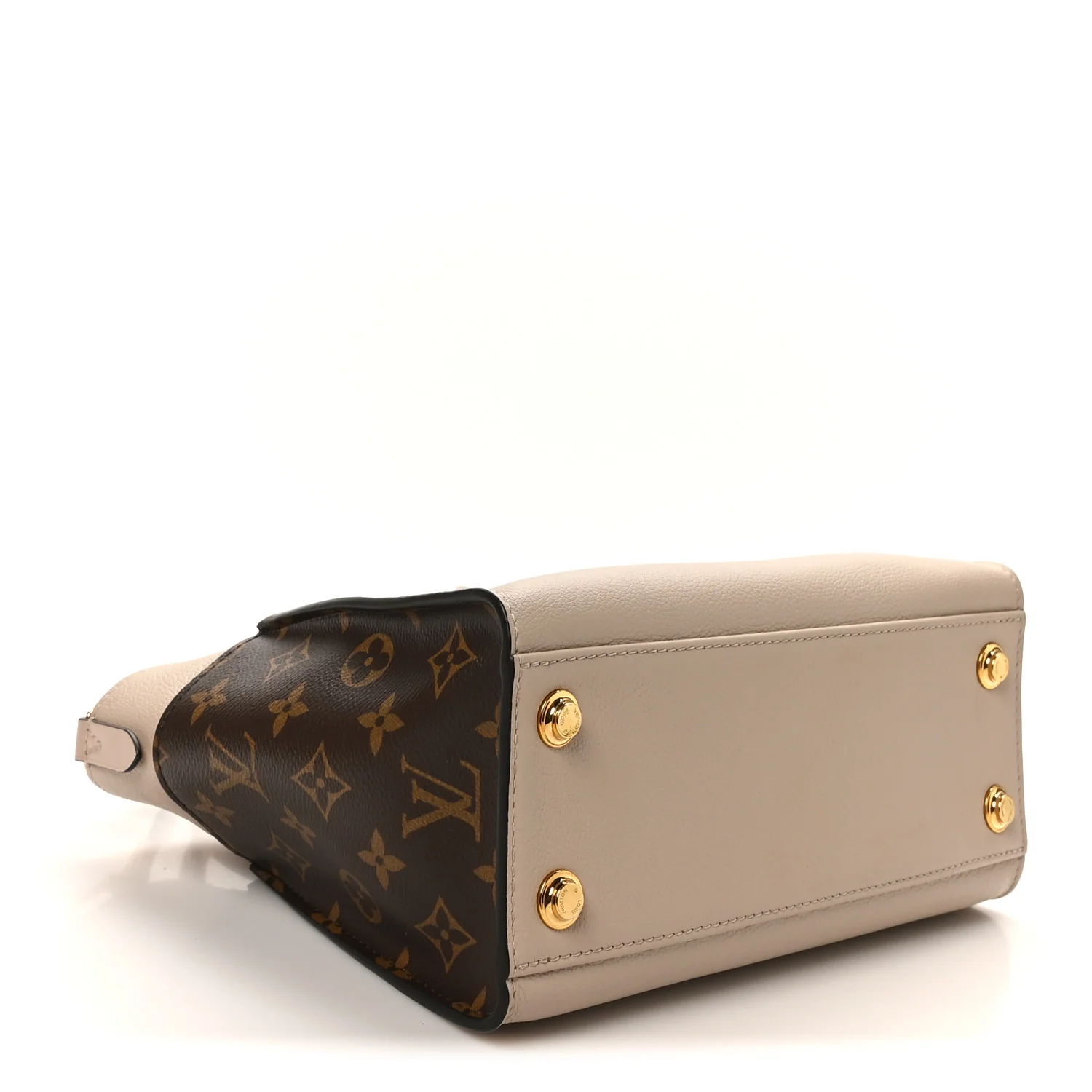 Calfskin Monogram On My Side PM Greige - Top Club