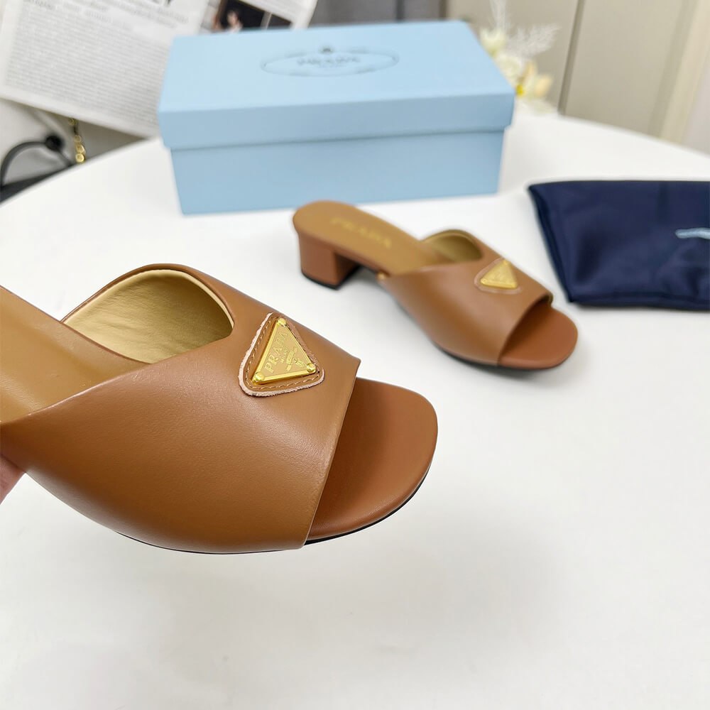 Prada Padded nappa leather sandals - Top Club