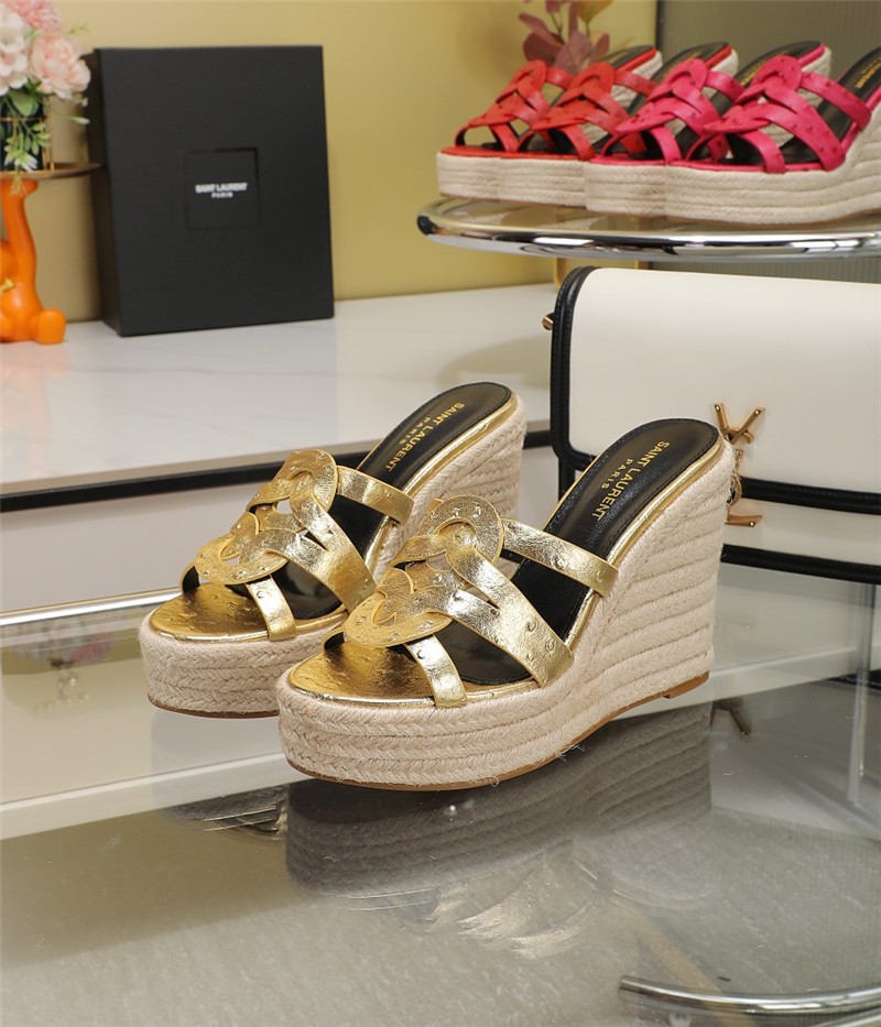 YSL High Platform Slippers - Sneaker Replica Workshop
