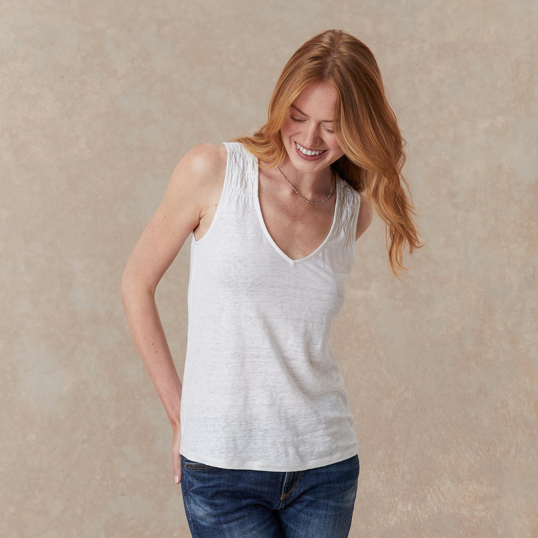 Deia Linen Tank - Sundance Living