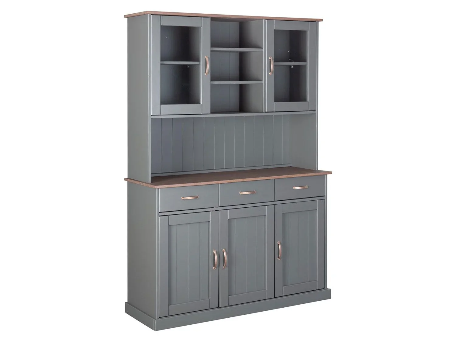 Inter Link Commode haut de gamme style campagnard, bois de pin