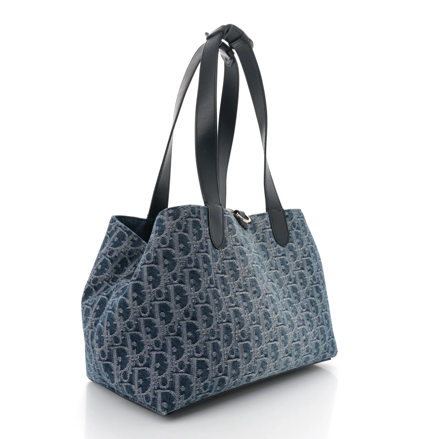 Denim Jacquard Oblique Medium Toujours Blue - Top Club