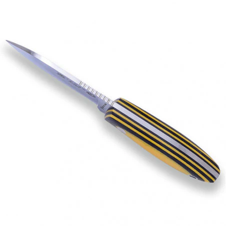 Joker Halsmesser BS9 Avispa Canvas Micarta - Cuchillo Buschcraft cuello