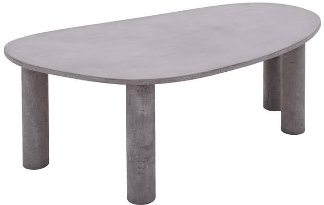 Bogard eettafel organisch | Charcoal 300 cm