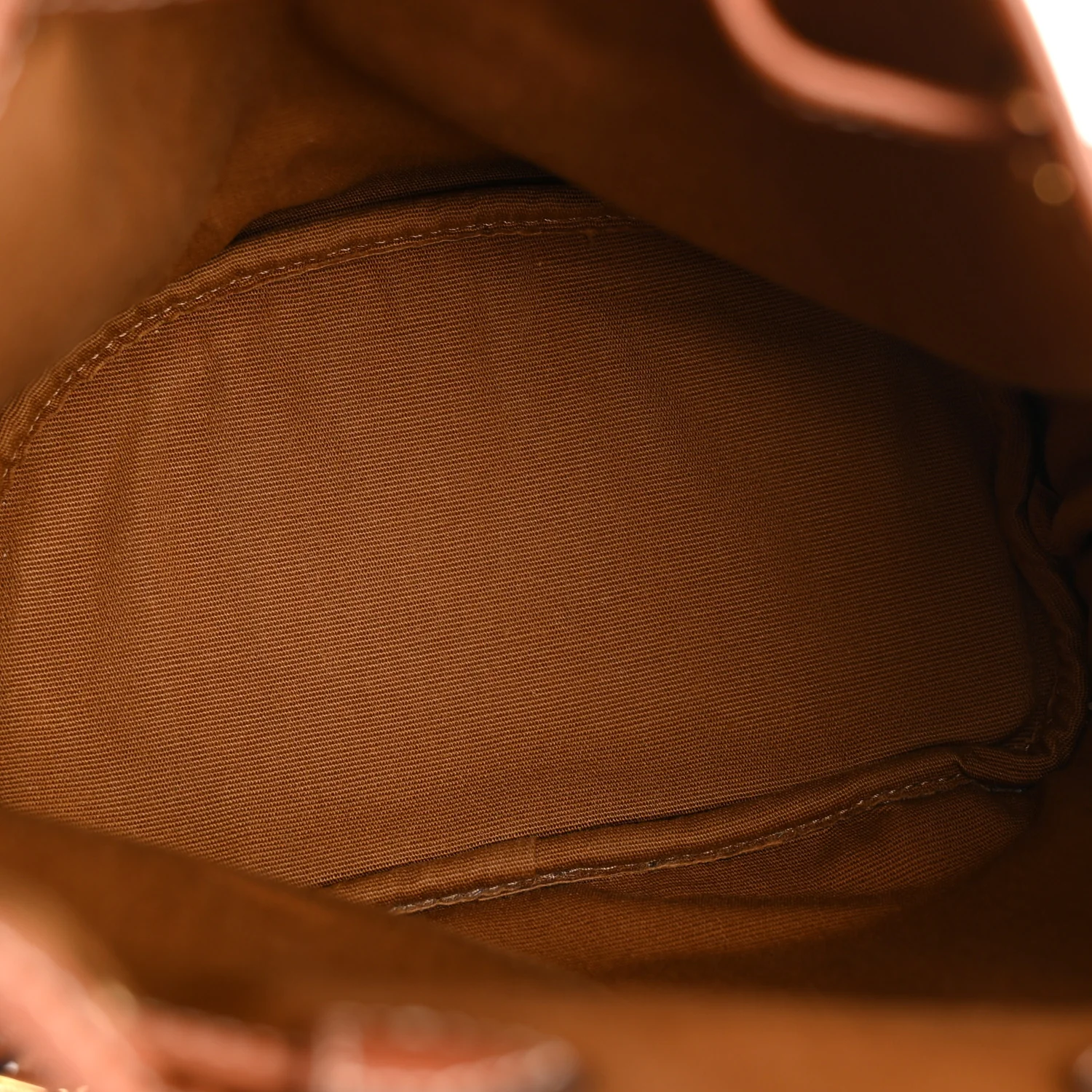Triomphe Canvas Calfskin Mini Folco Backpack Tan - Top Club