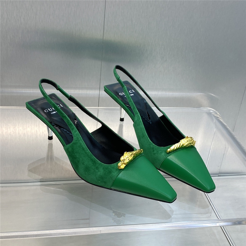 gucci mid heel candy color hardware buckle women s shoes - Sneaker Replica Workshop