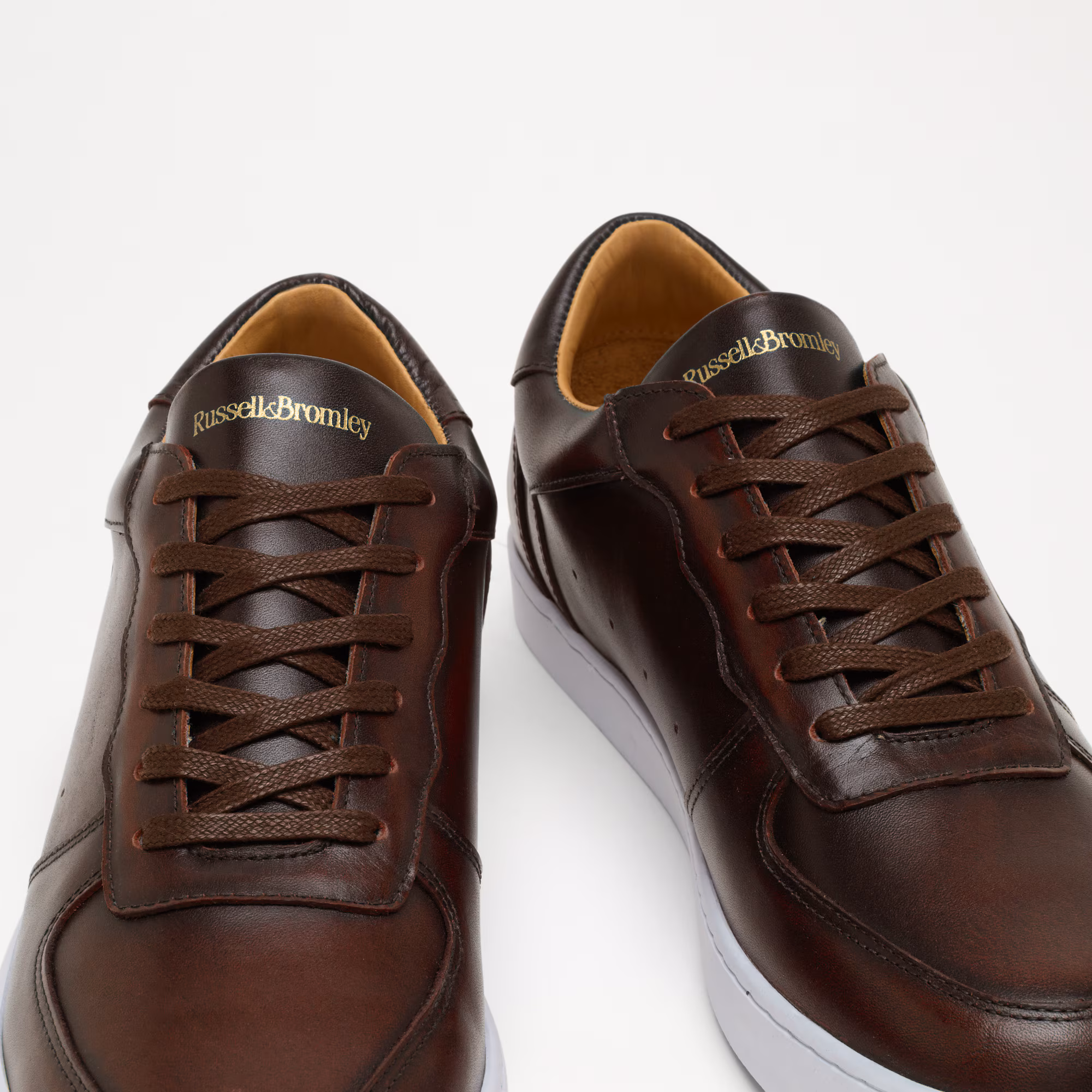 ReboundedOxford Leather Trainer