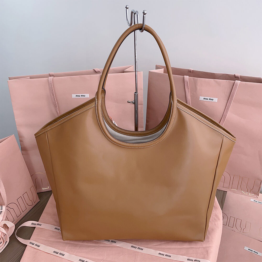 MIUMIU LARGE IVY LEATHER BAG(HIGH-END GRADE) - Top Club