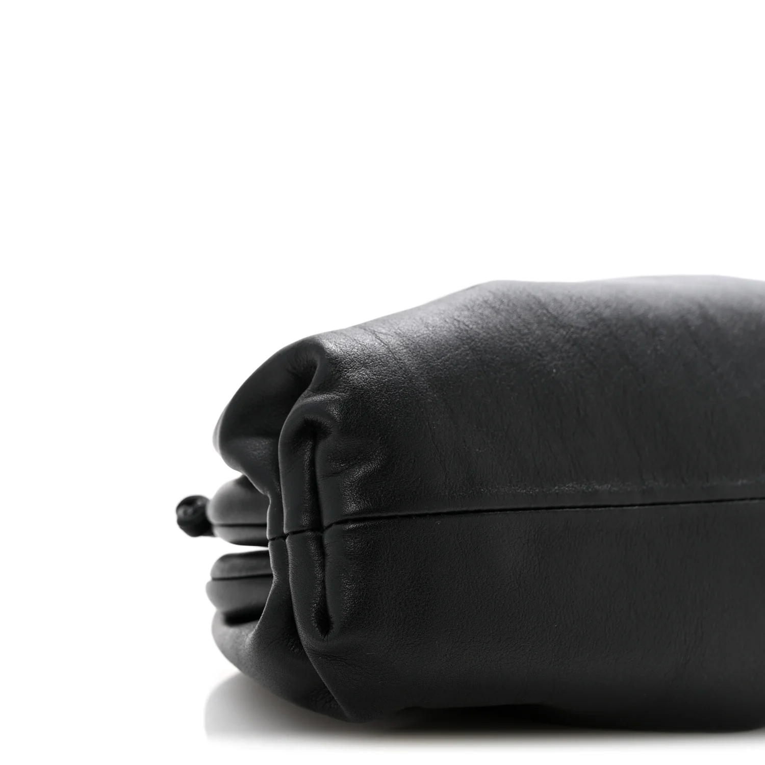 Butter Calfskin The Mini Pouch Black - Top Club