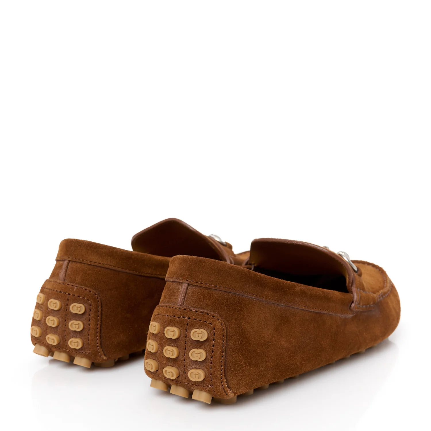 Suede Mens Horsebit Driver Loafers 9 Cuir - Top Club
