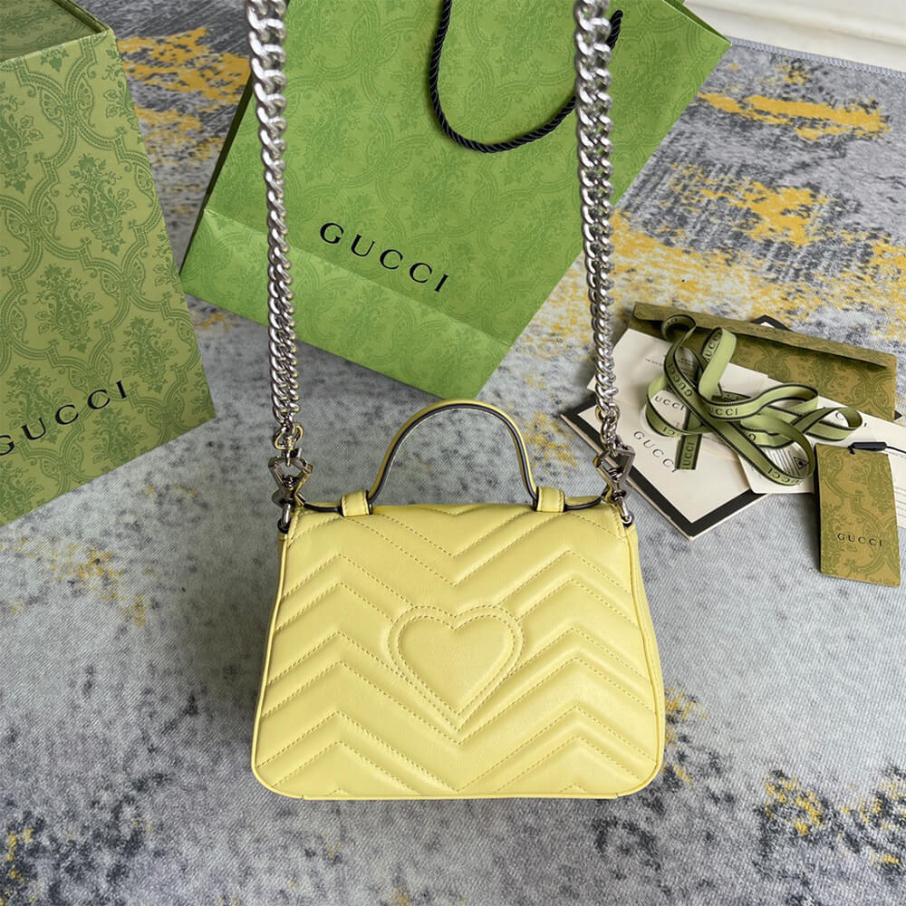 GG Marmont mini top handle bag - Top Club