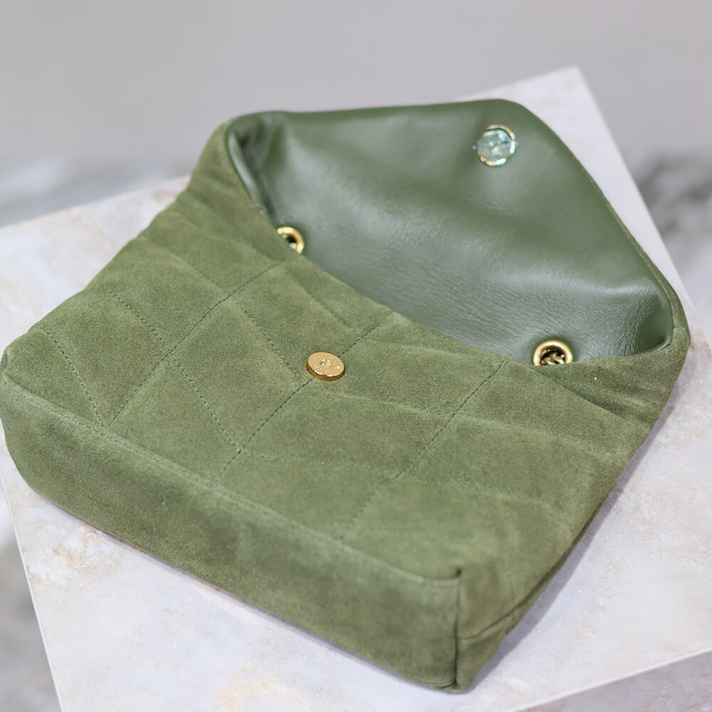 YSL Toy Puffer in suede - Top Club