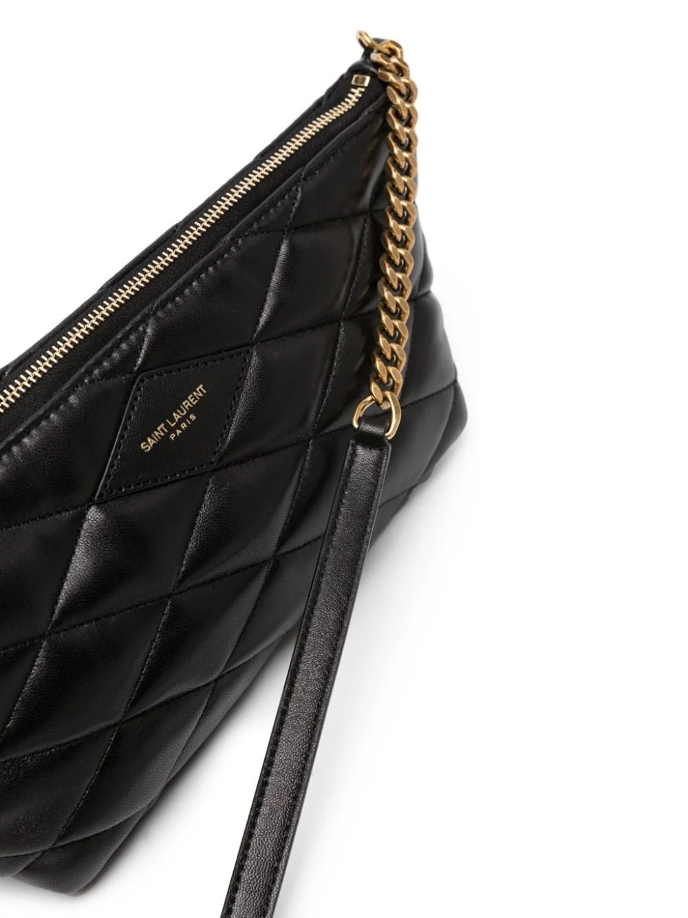 Saint Laurent diamond-quilted leather mini bag - Top Club