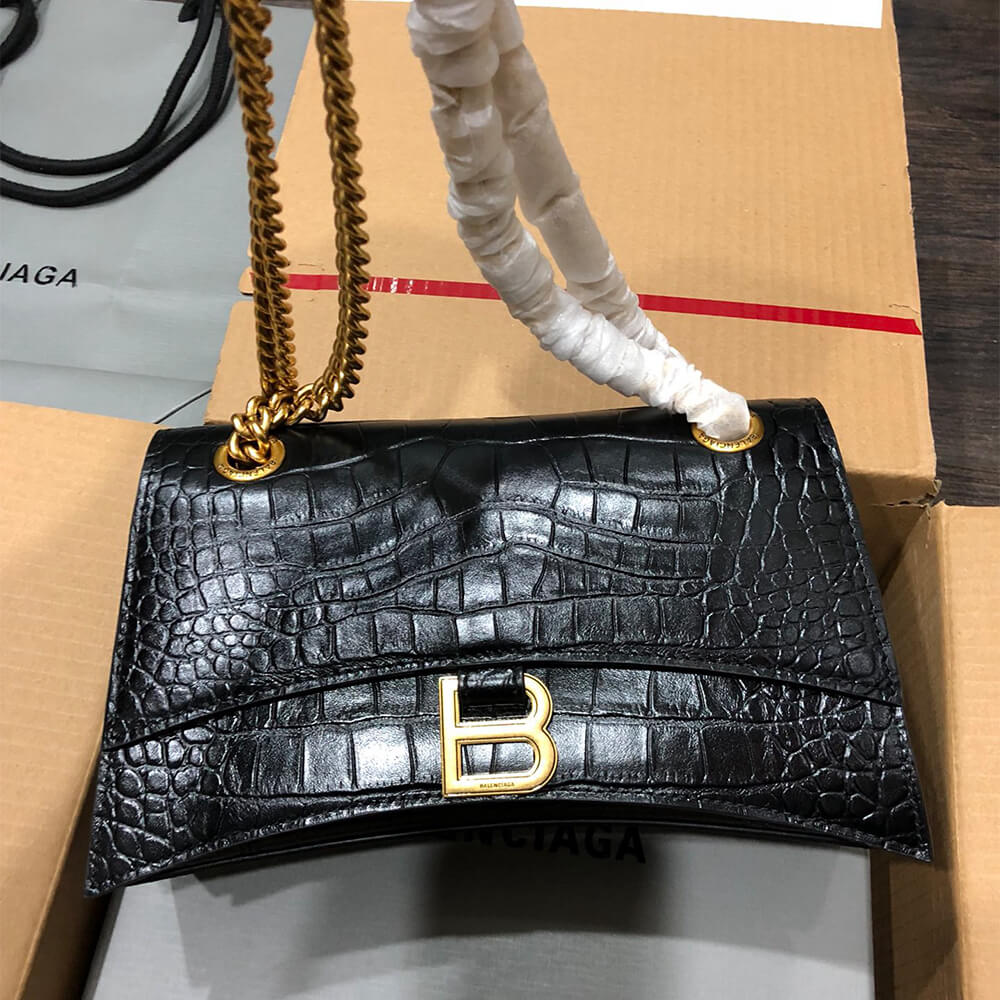 Balenciaga Women s Crush Chain Bag Small(HIGH-END GRADE) - Top Club