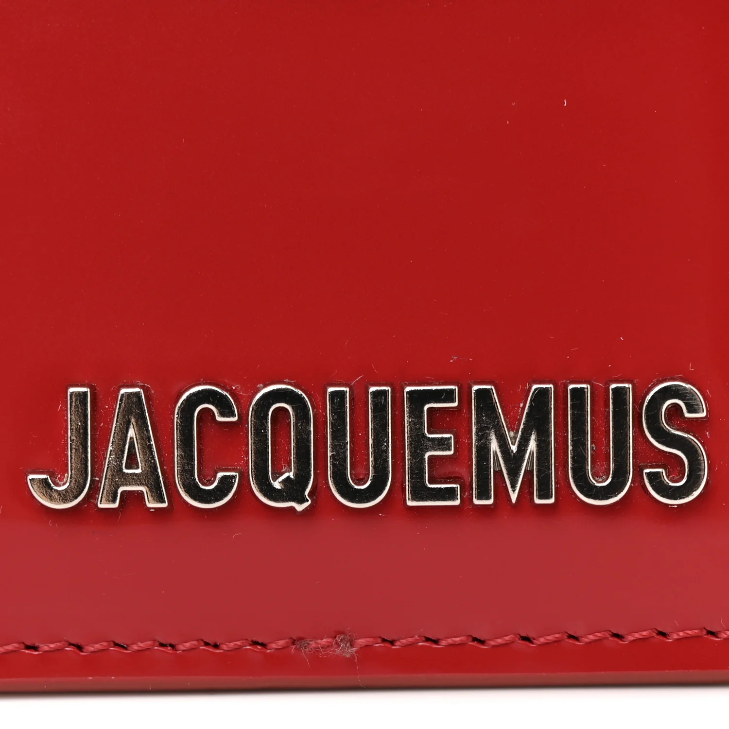 Glazed Calfskin Le Grand Bambino Red - Top Club